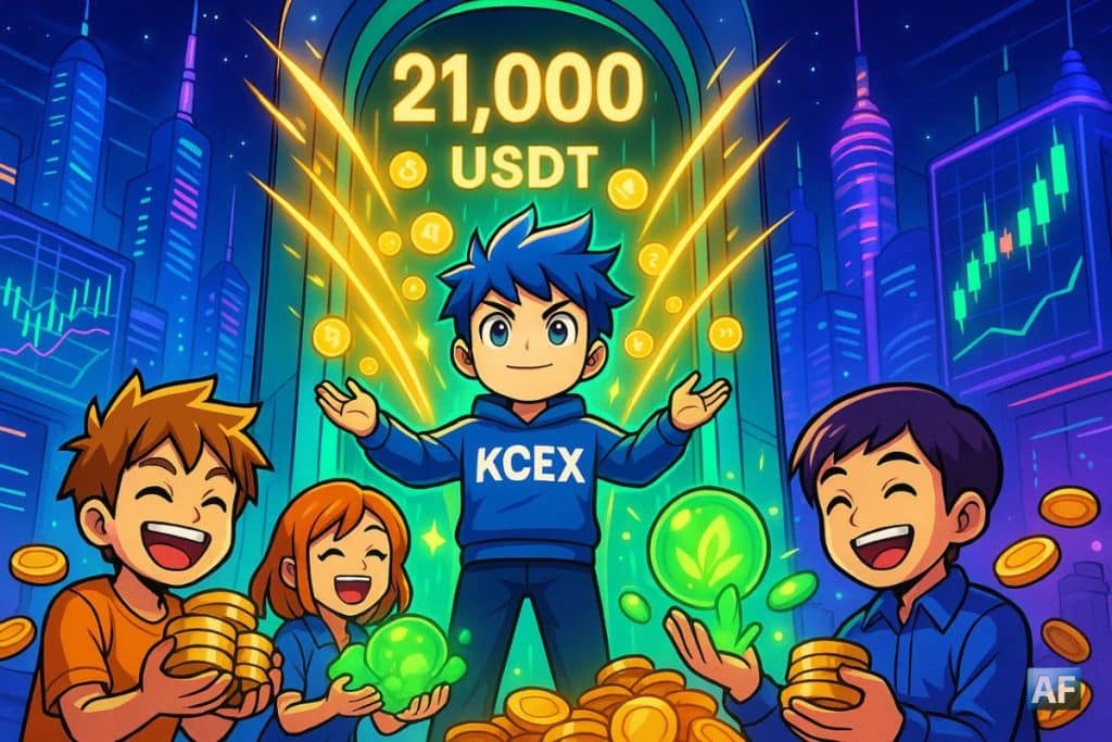 KCEX accélère : jusqu’à 21 000 USDT de bonus et des frais proches de zéro