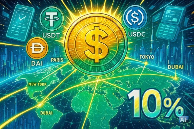 Les stablecoins explosent : bientôt 10 % des paiements mondiaux en crypto ?