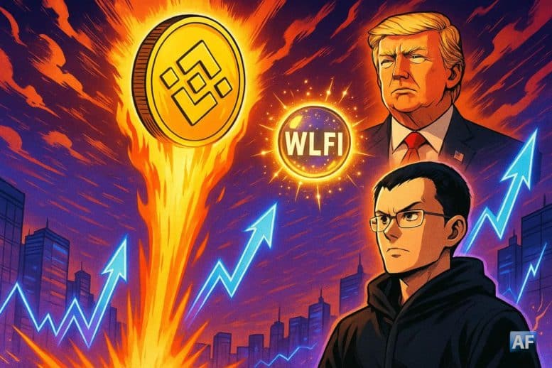 Après la grâce de Trump, BNB et WLFI s’envolent : l’effet CZ se fait sentir