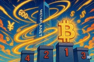 Metaplanet investit 600 M$ et grimpe dans le top 4 des détenteurs Bitcoin