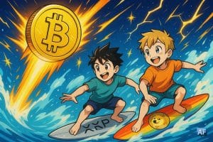 Crypto en surchauffe : XRP et Dogecoin surfent sur le rallye Bitcoin