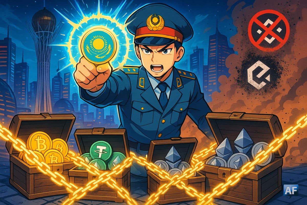 16,7 M $ saisis — Le Kazakhstan lance une vaste offensive contre les exchanges illégaux
