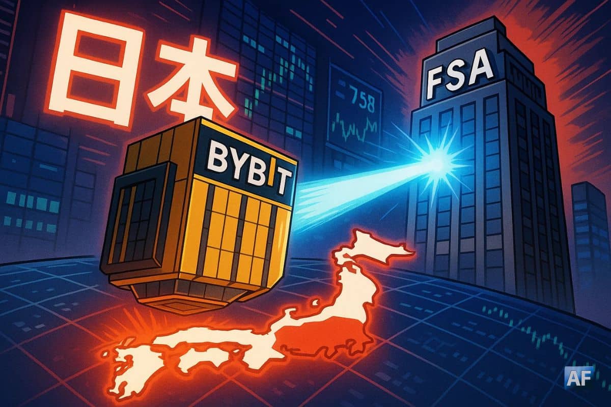 Bybit recule au Japon : la FSA met la pression sur les exchanges étrangers