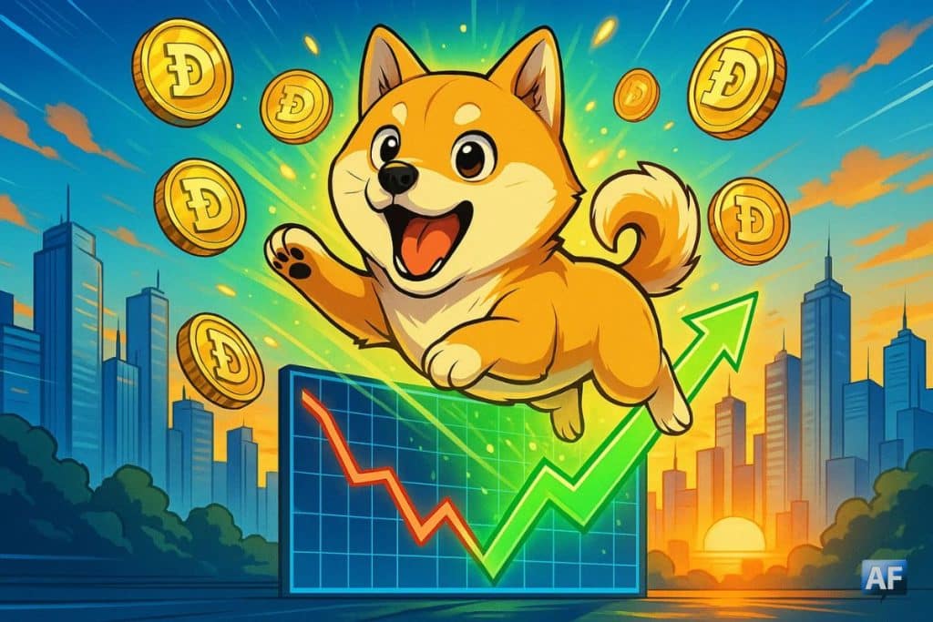 Dogecoin se réveille, un indicateur clé repasse au vert
