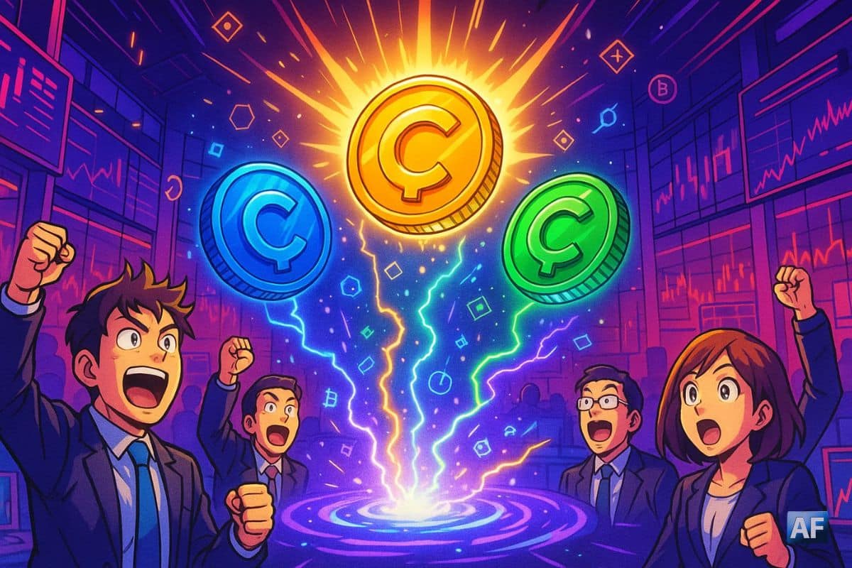 3 préventes crypto enflamment le marché