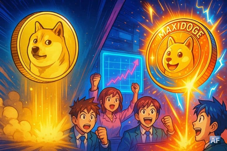 Après la chute de Dogecoin, MaxiDoge émerge comme le nouveau pari des traders