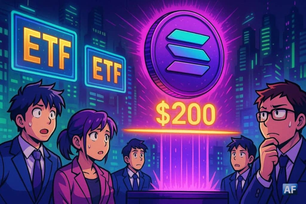 ETF Solana enfin lancés, mais le prix bloque sous 200 $ – simple pause ou désillusion ?