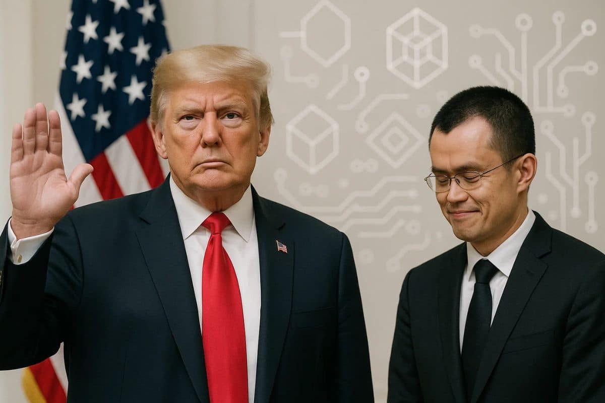 Trump gracie CZ : un geste politique aux effets immédiats