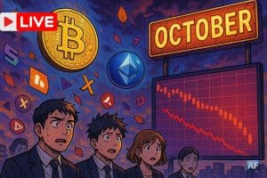 LIVE : Bitcoin, Ethereum et altcoins en baisse, Uptober déjà remis en cause ?