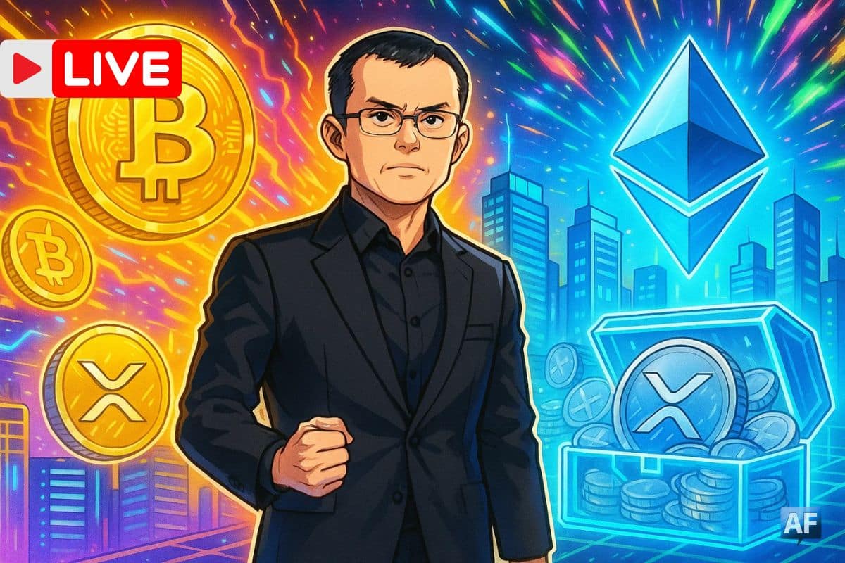LIVE : CZ de retour, XRP s’accumule, Ethereum attire les entreprises, la DeFi s’emballe