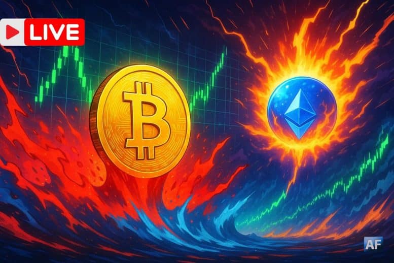 LIVE — Liquidation record, Bitcoin rebond à 115 000 $, Ethereum s’enflamme