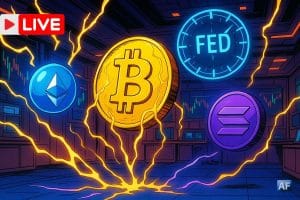 LIVE : Bitcoin retient son souffle avant la Fed, Ethereum et Solana en manque d’élan – l’actu crypto du 29 octobre