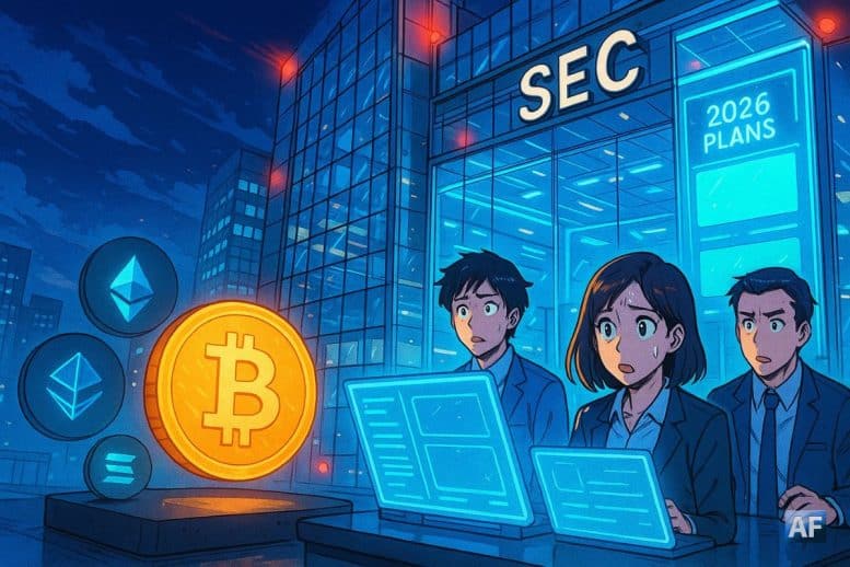 La SEC ignore totalement les cryptos pour 2026 – signal inquiétant ?
