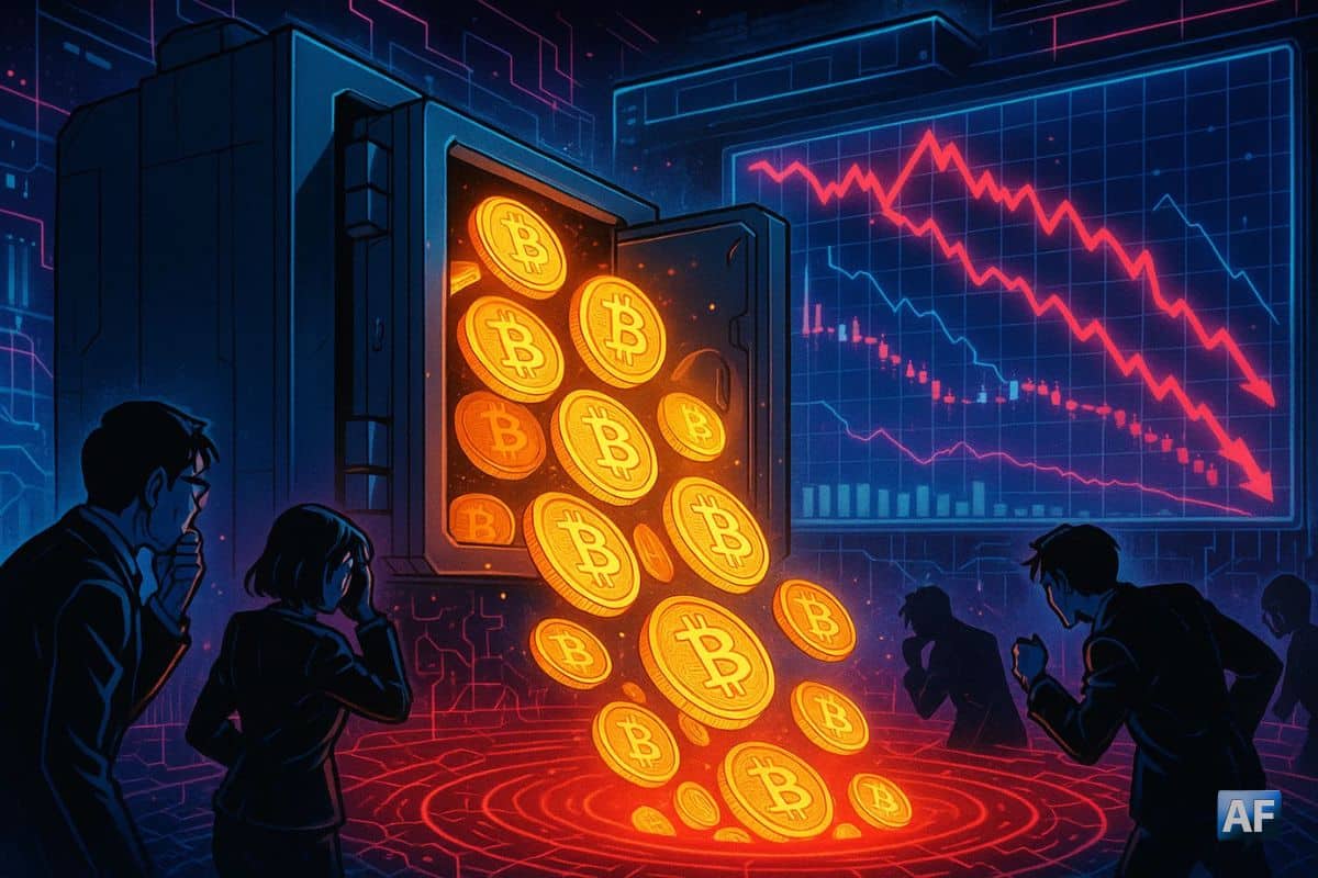 Sorties record chez les ETF Bitcoin de BlackRock : un signal inquiétant pour la suite ?