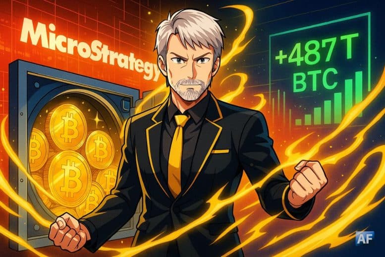 Michael Saylor double la mise : MicroStrategy ajoute 487 BTC à son trésor crypto