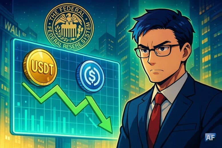 La Fed met en garde : l’essor des stablecoins pourrait pousser les taux américains à la baisse