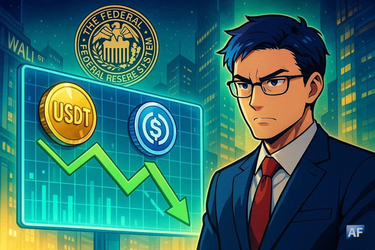 La Fed met en garde : l’essor des stablecoins pourrait pousser les taux américains à la baisse