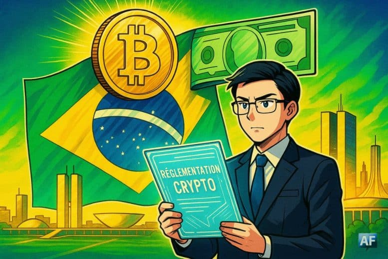 Brésil : la crypto désormais soumise aux règles financières