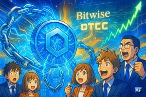 Chainlink en effervescence après l’apparition du futur ETF Bitwise sur le DTCC