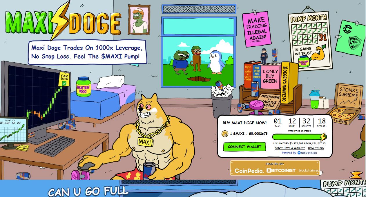 Maxidoge, symbole du retour du risque