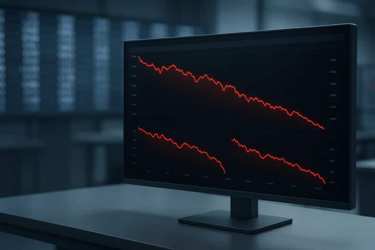 Une perte majeure dans les bilans