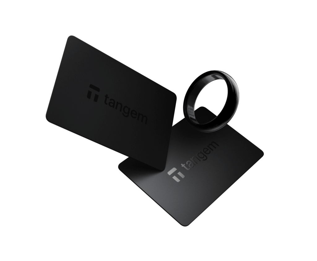 Cartes et ring Tangem