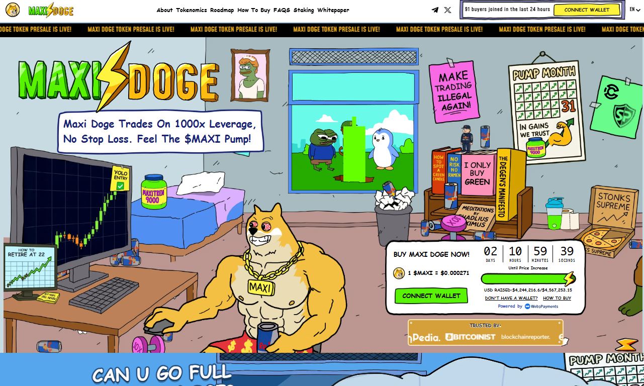 MaxiDoge : l’alternative choisie par les déçus du Doge