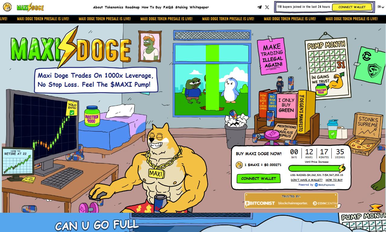 MaxiDoge : une prévente qui intrigue avant son lancement