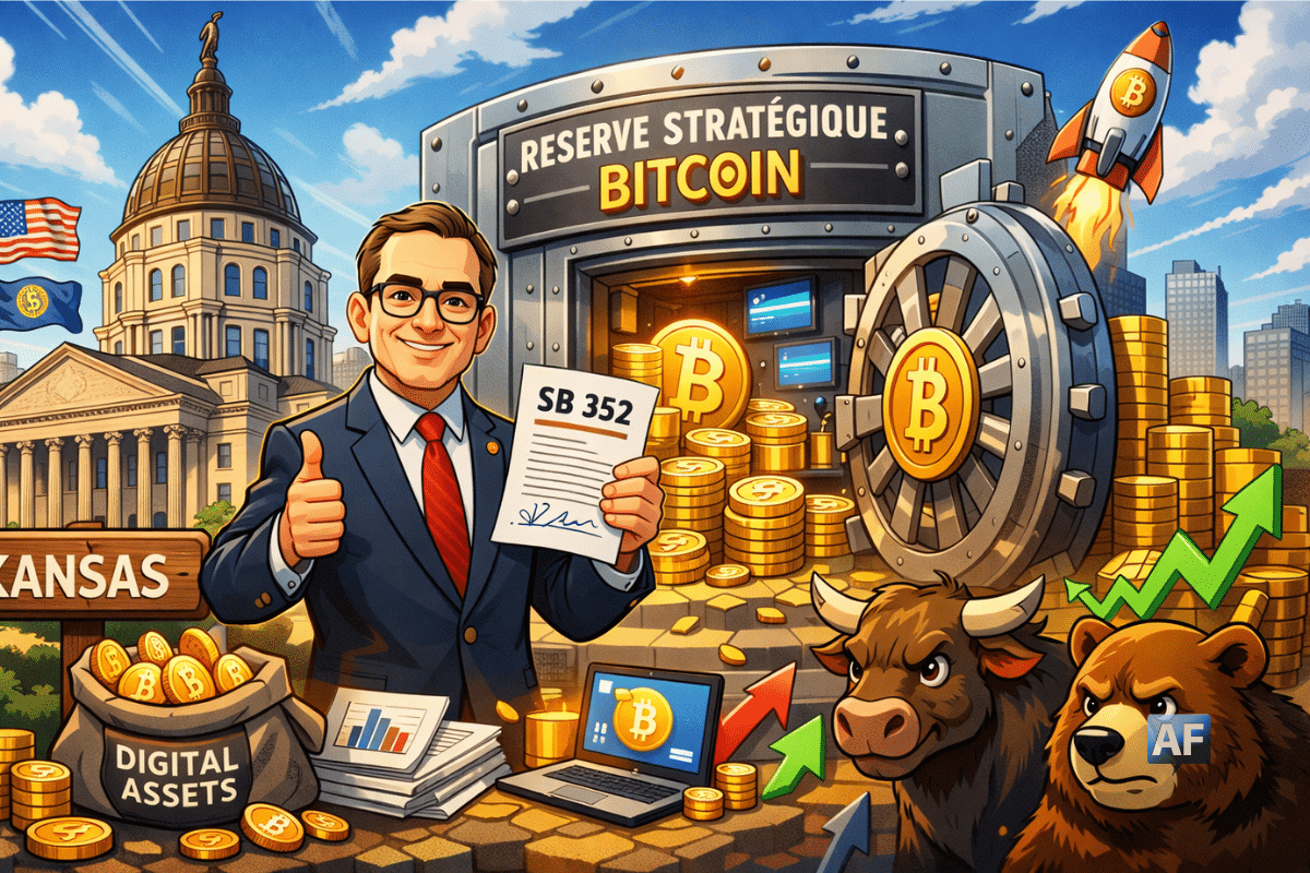 Réserve stratégique bitcoin : le Kansas propose un projet de loi inédit