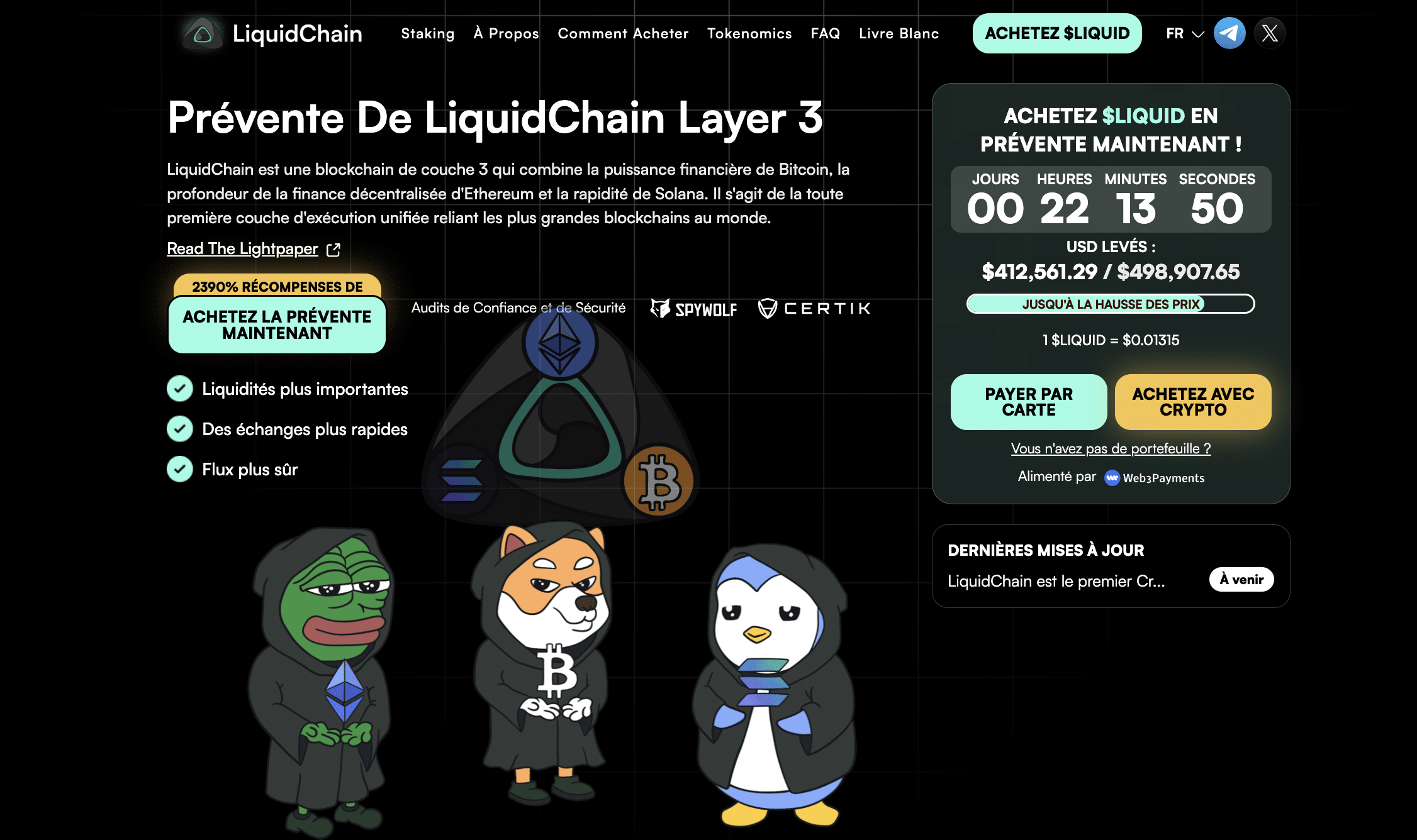 Prévente LiquidChain