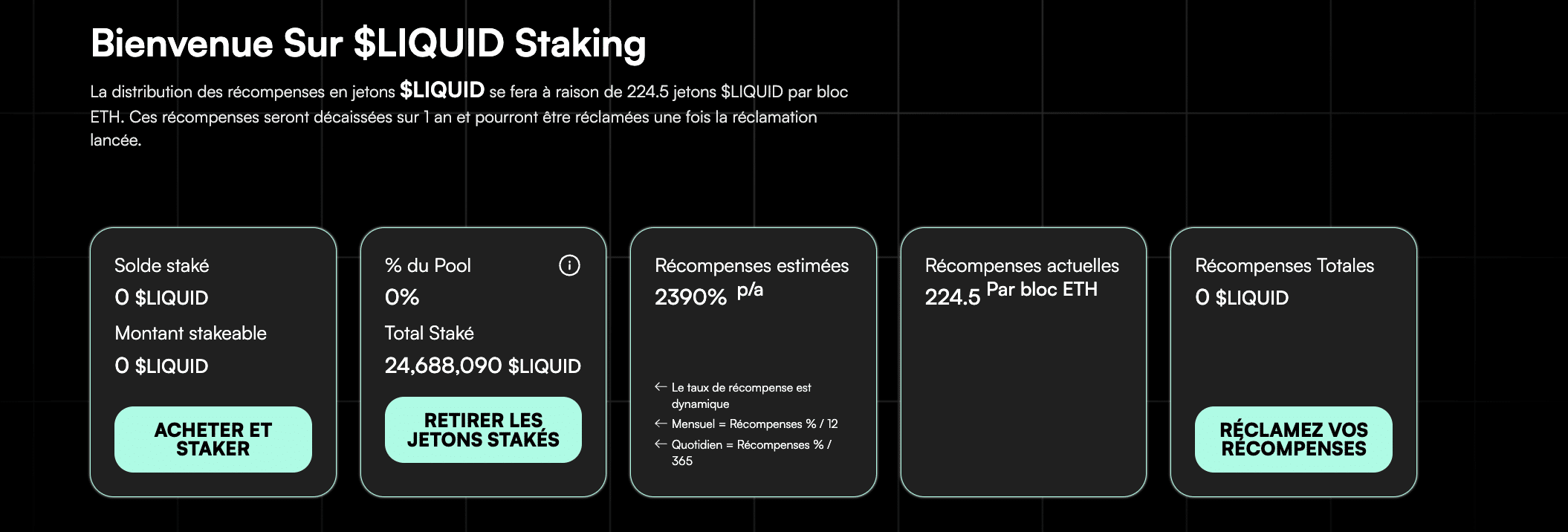 Staking LiquidChain