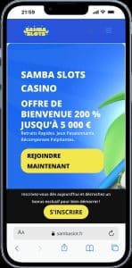 Samba Slots : le casino du Luxembourg pour slots