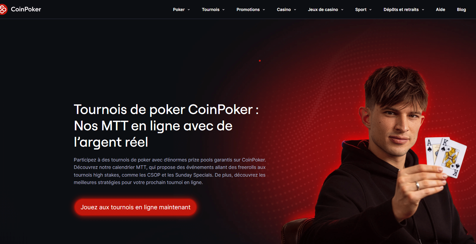 tournois coinpoker - coinpoker avis